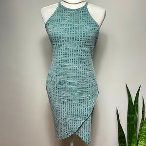 UO Silence & Noise Racerback Ribbed Bodycon Mini Dress size Medium